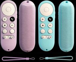 Nuotolinio valdymo pultelio apsauginis dėklas, suderinamas su 2020 m. „Chromecast“ su „Google TV“ balso valdymo pulteliu, 2 vnt.