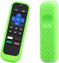 Nuotolinio valdymo pultelio apsauginis dėklas, suderinamas su „Roku“ televizoriaus nuotolinio valdymo pulteliu, „Roku Express“, „Streaming Stick“, „Premiere“; universalus silikoninis dėklas „Roku Voice Remote“ su dirželiu per petį