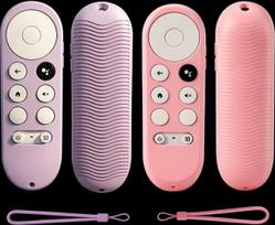 Nuotolinio valdymo pultelio apsauginis dėklas, suderinamas su 2020 m. „Chromecast“ su „Google TV“ balso valdymo pulteliu, 2 vnt.