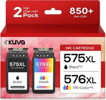Nuotrauka 575 576 – rašalo kasetės, suderinamos su „Canon“ PG-575 XL, CL-576 XL, skirti „Canon“ 575, 576, „TR4755i“, „TR4750i“, „TR4700“, „TS3550i“, „TS3551i“, „TS3750i“, „TS3751i“, „TS3752i“, „TR4751i“, „TR4751i“, „TR4751i, 756i