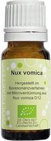 Nux vomica Ekologiški kraiko rutuliukai vaikams ir suaugusiesiems, pagaminti iš Nux Vomica D12 10g Sertifikuotos ekologiškos kokybės: DE-ÖKO-007