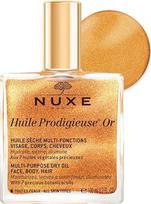 NUXE kūno aliejus „Huile Prodigieuse Or“, 100 ml | Sausasis aliejus su aukso blizgučiais, suteikiantis spindesį ir švelnumą veidui, kūnui bei plaukams, daugiafunkcinis produktas, veganiška formulė