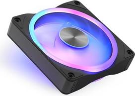 NZXT F120U Ultra – 120 mm PWM daugiazonis RGB ventiliatorius – juodas | 120 mm „Ultra RGB“ ventiliatorius su daugiazoniniu apšvietimu ir ypač tyliu PWM aušinimu. Aukščiausios kokybės konstrukcija, „CAM-sync“ RGB.