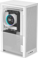 NZXT H2 Flow Mini-ITX 20,7 l kompiuterio korpusas su oro srauto sistema – baltas