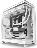 NZXT H6 Flow „Compact“ dviejų kamerų korpusas, matinis
