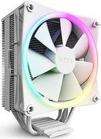 NZXT T120 RGB oro aušintuvas - RC-TR120-W1 - RGB CPU oro aušintuvas - 120 mm RGB ventiliatorius - tiesioginio kontakto technologija - 4 variniai šiluminiai vamzdeliai - galimi 2 ventiliatoriai - tinka "Intel" ir AMD lizdui - baltos spalvos