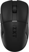 NZXT „Lift Elite“ belaidė žaidimų pelė – itin lengva: 57 g – 4K / 8K atnaujinimo dažnis – optinis jungiklis, optinis jutiklis su 26K DPI – ilgas baterijos veikimo laikas – guminiai šoniniai rankenėliai – juoda