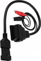 OBD2 3 kontaktų – „Fiat“ 16 kontaktų adapteris, OBDII kištukas