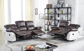 Odinės Relaxsofas poilsio kėdės 5129 Sofos 3 + 2 sofos dalis su