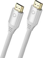 OEHLBACH „Black Magic MKII“ HDMI 2.1 kabelis, baltas, 1,5 m
