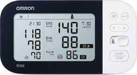 OMRON - Viršutinės rankos kraujospūdžio matuoklis, M7 Intelli IT HEM-7361T-EBK, "IntelliWrap" manžetė 22-42 cm, "Intellisense" technologija, kliniškai patvirtinta, AFib, kraujospūdis ir pulsas, baterijos ir krepšys