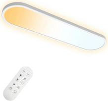 ONDTA LED lubinis šviestuvas, plokščias, 32 W, 80 x 20 cm, 2700 K, 6500 K, 4350 LM, ovalus