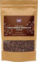 One&Only Topping Curly Whirly Chocolate Topping 600 g - smulkios šokolado dribsniai dekoravimui