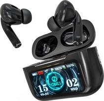 ONES "Bluetooth" ausinės su ANC, išmaniuoju dėklu, jutikliniu ekranu, programėlių rinkiniu, itin sparčios (švarus)