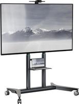 ONKRON TS1871-G televizoriaus stovas su ratukais, 55–90 colių, iki 75 kg, maks. VESA 800 x 600
