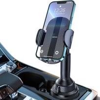 OQTIQ telefono laikiklis, skirtas automobilio puodelių laikikliui – atsegamas mygtuku