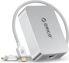 ORICO "Thunderbolt" 10GbE eterneto adapteris, iki 10Gb/s, palaiko 10Gb/s, 5Gb/s, 2,5Gb/s, 1Gb/s ir 100Mb/s Base-T, suderinamas su "Thunderbolt" 3/4/5 įrenginiais, su 0,3M 40Gb/s C-C kabeliu