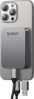 ORICO 512GB magnetinis nešiojamasis SSD, 4K 120 kadrų per sekundę „ProRes HDR“ įrašymas ir saugojimas, USB 3.0 iki 460MB/s, „USB C&A“ 2-in-1 laidas, išorinis SSD, suderinamas su „iPhone 16/15 Pro Max“, kompiuteriu – K5PLUS