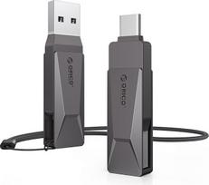 ORICO CB05 USB atmintinė, 128GB, USB 3.2, OTG, 150MB/s, pilka