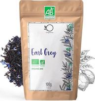 ORIGEENS THE EARL GREY ORGANIC 100 g | Blue Earl Grey Tea, biri arbata | Ekologiška juodoji arbata, natūralus bergamočių, rugiagėlių žiedų aromatas