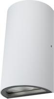 Osram ENDURA Style Classic LED lauko šviestuvas su viršutiniu ir apatiniu šviesos srautu, apvalus, baltas, aliuminis, IP44 apsauga, skirtas fasadams ir įėjimams