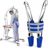Paciento kėlimo diržas, skirtas padėti atsistoti, universalus paciento perkėlimo diržas su 4 pakopų aukščio reguliavimu, skirtas judėjimo pagalbos priemonėms ir atsistojimo pagalbai su nugaros ir šlaunų atrama, iki 230 kg