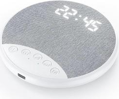 Pagalvės garsiakalbis miegui, mini "Bluetooth" garsiakalbis po pagalve su integruota baltojo triukšmo garso mašina miegui, miego garsiakalbis be telefono šoniniam miegojui mėlynas