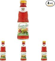 PANTAI Saldžiųjų aitriųjų paprikų padažas - be cukraus, 200 ml/215 g (4 vnt.)