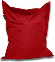 PATCH HOME Original Premium Premium Gaming Bean Bag Seat Cushion for Indoor and Outdoor Use, paruoštas užpildyti, 3 dydžių ir 27 spalvų, 180 x 145 cm, raudonas