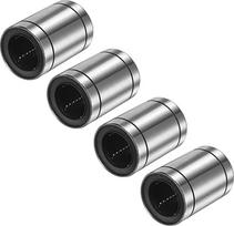 PATIKIL rutuliniai guoliai LM30UU, vidinis skersmuo 30 mm, išorinis skersmuo 45 mm, ilgis 64 mm, 4 vnt. Įvorės, skirtos intensyviam judėjimui, su dviguba gumine sandarina, veleno komponentai, skirti CNC staklėms, graviravimui ir 3D spausdintuvams