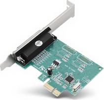 PCI-E lygiagretaus prievado adapterio plokštė, lygiagretaus prievado DB25 LPT spausdintuvo į PCI-E keitiklis, LPT lygiagretaus prievado išplėtimo plokštė, 25/s pilno dvipusio ryšio kanalas, skirta 98SE/ME/2000/XP/Vista/Win7/Win8/Win10