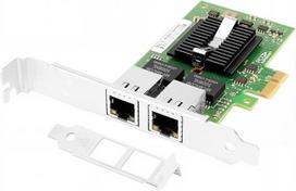PCIe Ethernet tinklo plokštė, skirta „Intel I350-T2“ ir „I350AM2“ lustų rinkiniams, PCIe 2.1 x1, 1Gb, dviejų prievadų RJ45 LAN plokštė, suderinama su „Windows Server“, „Windows“, „Linux“, „VMware“ ir „ESX“