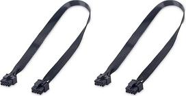 PCIe laidas, skirtas „Seasonic“ modulinėms maitinimo blokams: 8 kontaktų „Seasonic“ maitinimo bloko kištukas į 8 kontaktų (6+2) PCIe kištuką (60 cm) (2 vnt. rinkinys)