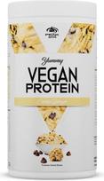 PEAK Yummy Vegan Protein - 450 g skonio sausainių tešlos I 15 porcijų I Baltymų šaltiniai: Moliūgų, pupelių, žirnių, migdolų, kanapių I Be GMO I Be glitimo