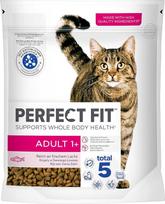 PERFECT FIT kačių ėdalas suaugusiems katėms nuo 1 metų su lašiša, 1 x 750 g