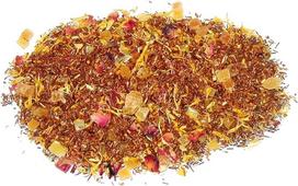 Persikų rooibos arbata su gėlėmis