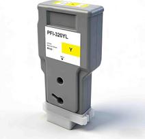 PFI-320Y PFI320 geltonos spalvos rašalo kasetė, 300 ml, suderinama su „Canon ImagePrograf“ TM-200, TM-205, TM-300, TM-305 spausdintuvais