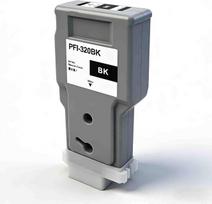PFI-320BK PFI320 juodos spalvos rašalo kasetė, 300 ml, suderinama su „Canon ImagePrograf“ TM-200, TM-205, TM-300 ir TM-305 spausdintuvais