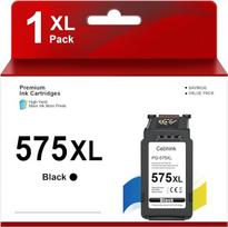 PG-575XL rašalo kasetės, skirtos „Canon 575“ juodam rašalui