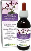 Pietų Afrikos pelargonija arba afrikinė pelargonija (Pelargonium sidoides) – šaknų tinktūra be alkoholio „Naturalma“ – skystas ekstraktas lašais, 120 ml – maisto papildas – tinka veganams