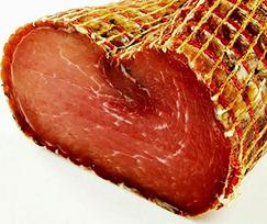 Pietų Tirolio "Kaiserspeck" 350g - ore brandintas liesas kumpis - Viktor Kofler firminis gaminys iš Lanos/Pietų Tirolio