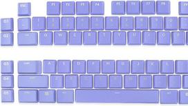 Pilnas klaviatūros klavišų rinkinys, suderinamas su „Logitech G813/G815/G913/G915 TKL“ klaviatūra (violetinė)