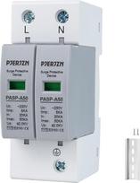 PJERJZN Apsauga nuo viršįtampių ir viršįtampių ribotuvai 230V/275V 1+2 tipo (20-50kA 4P) - Namų ūkio, saulės sistemų ir pramonės apsauga nuo žaibo (2P 230V)