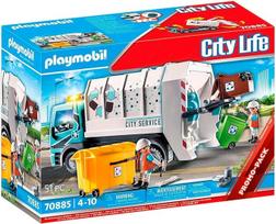 PLAYMOBIL City Life 70885 šiukšliavežė su mirksinčia šviesa, su RC funkcija, žaislas vaikams nuo 4 metų