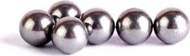 Plieninė rutulė, 304 nerūdijančio plieno rutulė, tikslioji rutulė, besisukanti guolio plieninė rutulė 1 mm–9 mm–1,0 mm (2000 vnt. pakuotė)