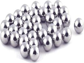Plieniniai rutuliai, purvo rutuliai, apvalios guminės juostelės, priedai 1745, 2050, 1842, 8 mm / 600 vnt. – 7 mm / 200