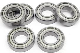 Plonasienių guolių rinkinys 676ZZ 676-2Z 676-ZZ MR106ZZ/Z1 6 x 10 x 3 mm, 6705ZZ, 6705-2Z, 6705-ZZ, 1000705, 25 x 32 x 4 mm (10 vnt., 6705ZZ)