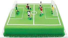 PME Futbolo / futbolo viršūnėlės tortams ir keksiukams 9 vnt.