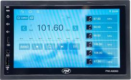 PNI A8060 multimedijos automobilių radijas su „Android 13“, 4GB DDR3 RAM / 64GB ROM, 7 colių ekranu, „CarPlay“, „Android Auto“, „Bluetooth“, „Wi-Fi“ ir FM radiju