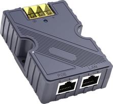 PoE maitinimo šaltinis, 48–57 V, 3 A, „GigE“, pasyvi ABS apsauga nuo viršįtampių ir elektrostatinio iškrovimo (ESD), su LAN jungtimi, 150 W, 10/100/1000Mbps „Ultra PoE“ adapteris, skirtas palydovinio interneto rinkiniui